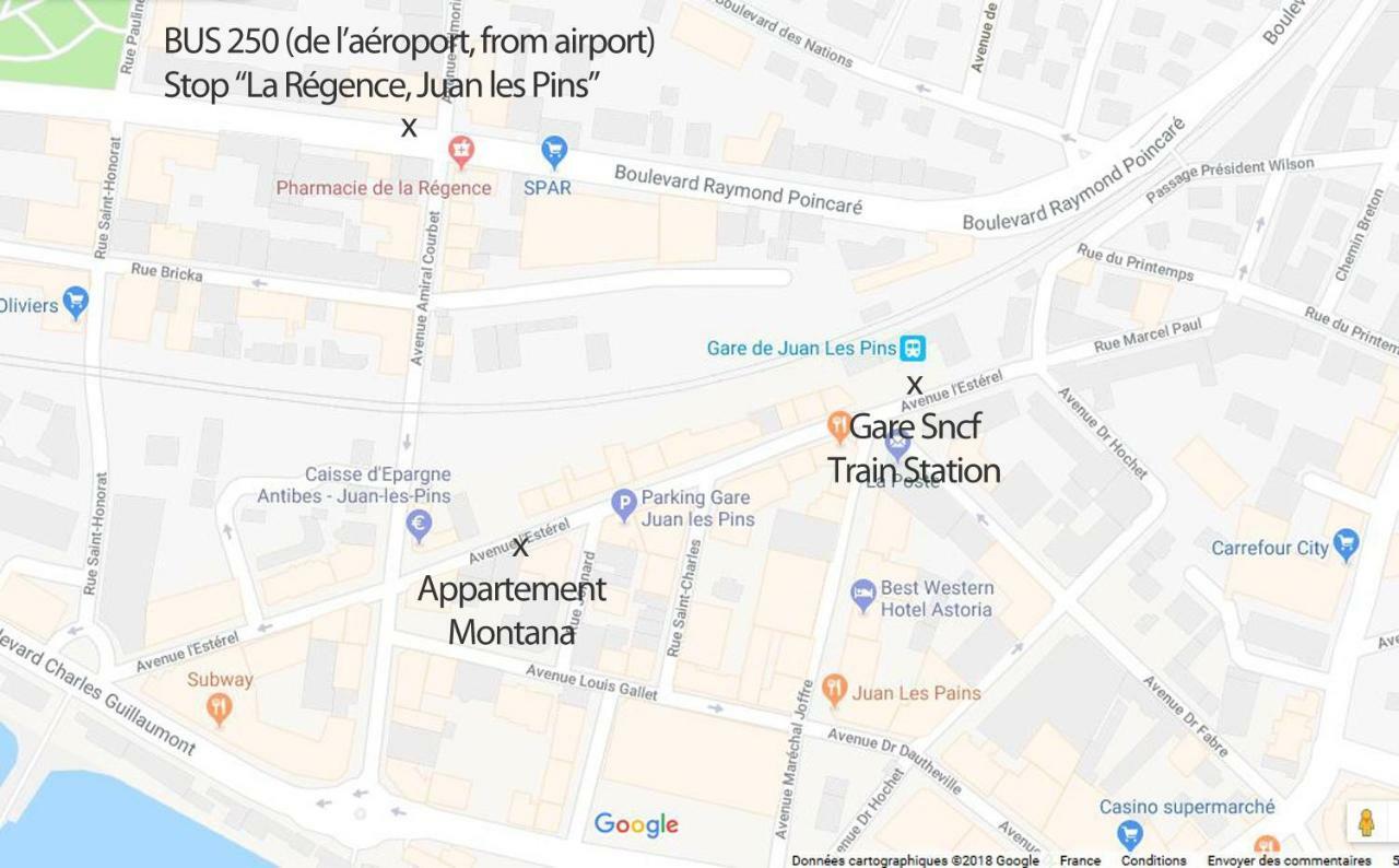 Le Montana Διαμέρισμα Ζουάν λε Πιν Εξωτερικό φωτογραφία